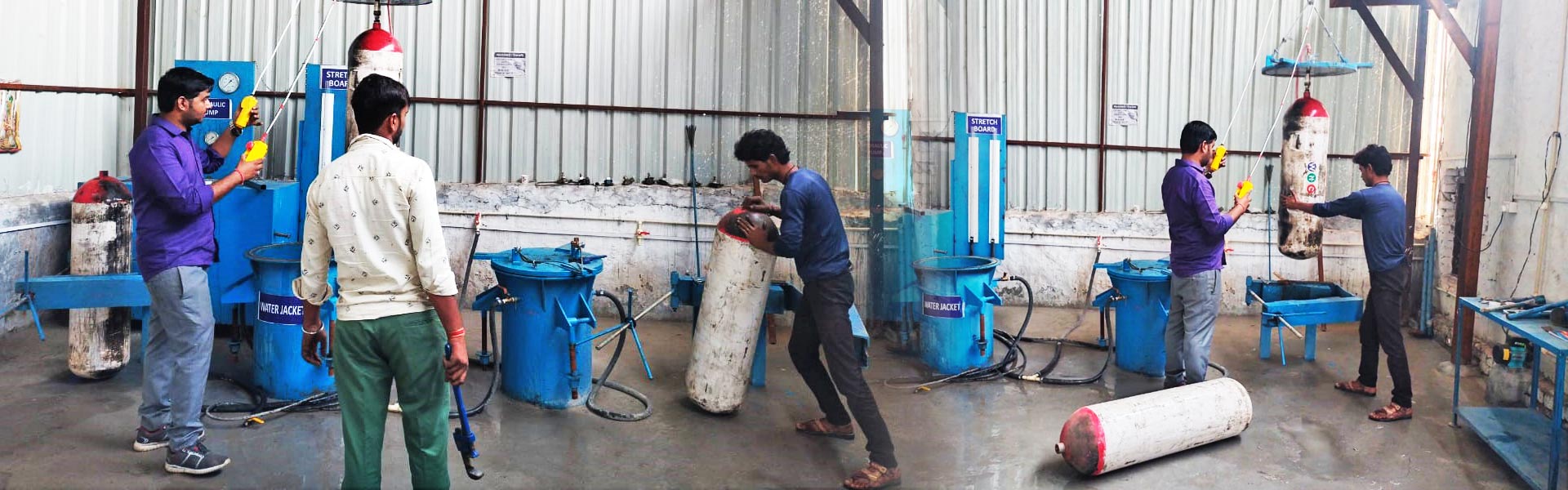 CNG Cylinder Hydro Testing Cost in Indore